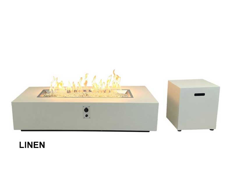 Vosera 60 x 27 x 14 Fire Table BUNDLE by Outdoor Great Room - Image 6